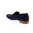 Bruno Magli Nunzio MB2NUNN1 Mens Blue Suede Loafers & Slip Ons Casual Shoes