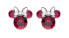 Glittering silver Minnie Mouse stud earrings ES00028SJUYL.CS