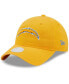 Фото #1 товара Women's Gold Los Angeles Chargers Core Classic 2.0 9Twenty Adjustable Hat