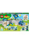 Фото #4 товара Конструктор пластиковый Lego DUPLO Kurtarma Polis Merkezi ve Helikopter 10959