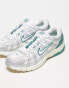 Nike P-6000 trainers in white and blue