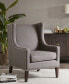 Фото #7 товара Madison Park Barton Fabric Accent Chair with Nailheads