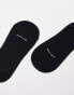 GANT 2 pack invisible logo socks in black