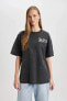 Kadın T-shirt B6798ax/bk81 Black