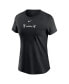 ფოტო #3 პროდუქტის Women's Black Texas Rangers Over Shoulder T-shirt