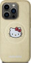 Фото #4 товара Sourcing Hello Kitty HKHMP13LPGHCKD iPhone 13 Pro / 13 6.1" gold/gold hardcase Leather Kitty Head MagSafe