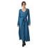 SALSA JEANS 125382 Multifunctional Cross-Over Dress Long Sleeve Long Dress