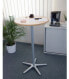 Фото #3 товара Jakob Maul GmbH MAUL 9323070 - Round shape - Fixed table - Natural wood - Beech - 1 leg(s) - Grey