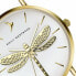 Фото #2 товара Наручные часы Emily Westwood Классические Часы Матово-Белого Цвета с Декором стрекозы EGG-4218GQ