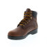 Фото #7 товара Wolverine DuraShocks Slip Resistant 6" W210048 Mens Brown Leather Work Boots