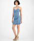 Фото #3 товара Платье джинсовое мини с молнией Guess Raye для женщин