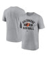 Фото #1 товара Men's Heather Gray Baltimore Orioles Legend T-shirt