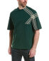 Фото #1 товара Burberry Check Sleeve T-Shirt Men's