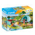 PLAYMOBIL Camping With Bonfire Construction Game