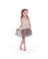 Child Tilly Feather Printed Chiffon Woven Dress