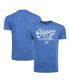 ფოტო #1 პროდუქტის Men's & Women's Blue Oklahoma City Thunder Comfy Super Soft Tri-Blend T-Shirt