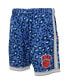 Фото #3 товара Men's Mitchell Ness x Uninterrupted Blue and White New York Knicks Hardwood Classics Swingman Shorts