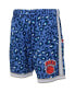 Men's Mitchell Ness x Uninterrupted Blue and White New York Knicks Hardwood Classics Swingman Shorts