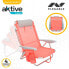 Фото #3 товара AKTIVE Beach Multi Position Folding Beach Chair With Cushion
