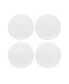 Фото #1 товара Jupiter Clear Dinner Plates, Set of 4