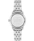 ფოტო #3 პროდუქტის Women's Elliot Silver-Tone Stainless Steel Bracelet Watch 28mm Gift Set