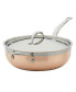 Фото #1 товара CopperBond Copper 5-Quart Covered Essential Pan with Helper Handle