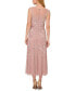 Фото #2 товара Women's Embellished Sleeveless Midi Dress