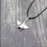SCUBA GIFTS Cord With Manta Pendant