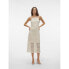 Фото #5 товара Платье длинное без рукавов Vero Moda Maya для телесных оттенков