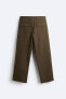 Straight-leg technical trousers