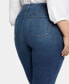 Фото #4 товара Plus Size Marilyn Straight Leg Jeans