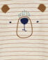 Фото #12 товара Baby Striped Bear Slub Jersey Tee 18M