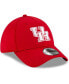Men's Red Houston Cougars Campus Preferred 39Thirty Flex Hat