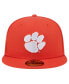 Men's Orange Clemson Tigers Throwback 59FIFTY Fitted Hat Оранжевый, 7 1/2 - фото #4