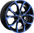 Фото #1 товара Колесный диск литой RH Alurad DF Energy color polished - blue 8x18 ET45 - LK5/108 ML72.6