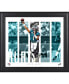 Фото #1 товара Jalen Hurts Philadelphia Eagles Framed 15" x 17" Player Panel Collage