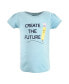 ფოტო #7 პროდუქტის Baby Girls Short Sleeve T-Shirts, Creativity