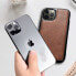 Фото #9 товара Etui pokryte naturalną skórą do iPhone 12 Pro Max Leather Oil Wax czarny