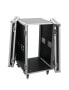 Фото #2 товара Roadinger 3010980M - Hard case - Amplifier - Aluminium - Black - Silver - Monochromatic - Black