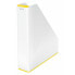 Magazine rack Leitz Yellow White A4 polystyrene 7,3 x 31,8 x 27,2 cm