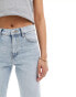 Фото #8 товара Mango mom jeans in bleach light blue