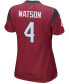 Фото #3 товара Толстовка Nike женская Deshaun Watson Houston Texans Player Game Jersey - красная