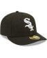 Фото #3 товара Men's Chicago White Sox Black, White Low Profile 59FIFTY Fitted Hat