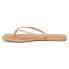 Фото #3 товара BEACH by Matisse Bungalow Flip Flop Womens Beige Casual Sandals BUNGALOW-120