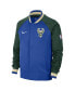 ფოტო #3 პროდუქტის Men's Royal, Hunter Green Milwaukee Bucks 2022/23 City Edition Showtime Thermaflex Full-Zip Jacket