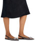 Фото #2 товара Women's Misiya Embellished Pointed-Toe Slingback Flats, Created for Macy's