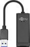 Фото #1 товара Goobay 39038 - Wired - USB - Ethernet - 1000 Mbit/s - Black