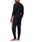 ფოტო #2 პროდუქტის Men's Thermal Logo Jogger Pajama Pants