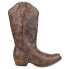 Фото #1 товара Roper Amelia Tall Snip Toe Cowboy Womens Brown Casual Boots 09-021-1566-2706