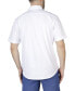 Фото #2 товара Men's Solid Knit Short Sleeve Shirt